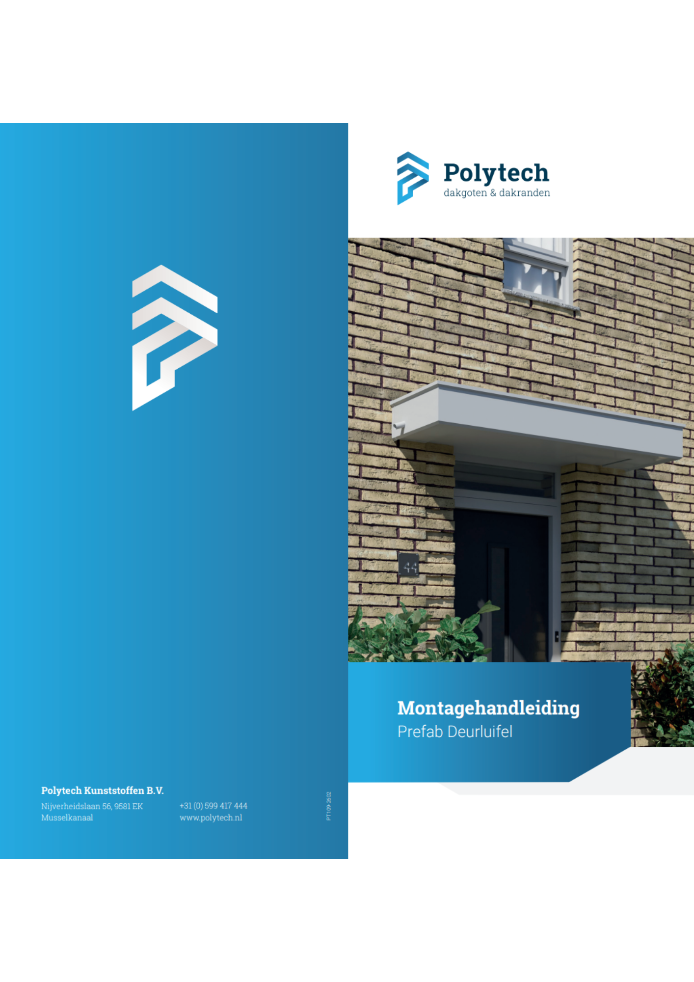 Montagehandleiding Prefab deurluifel preview