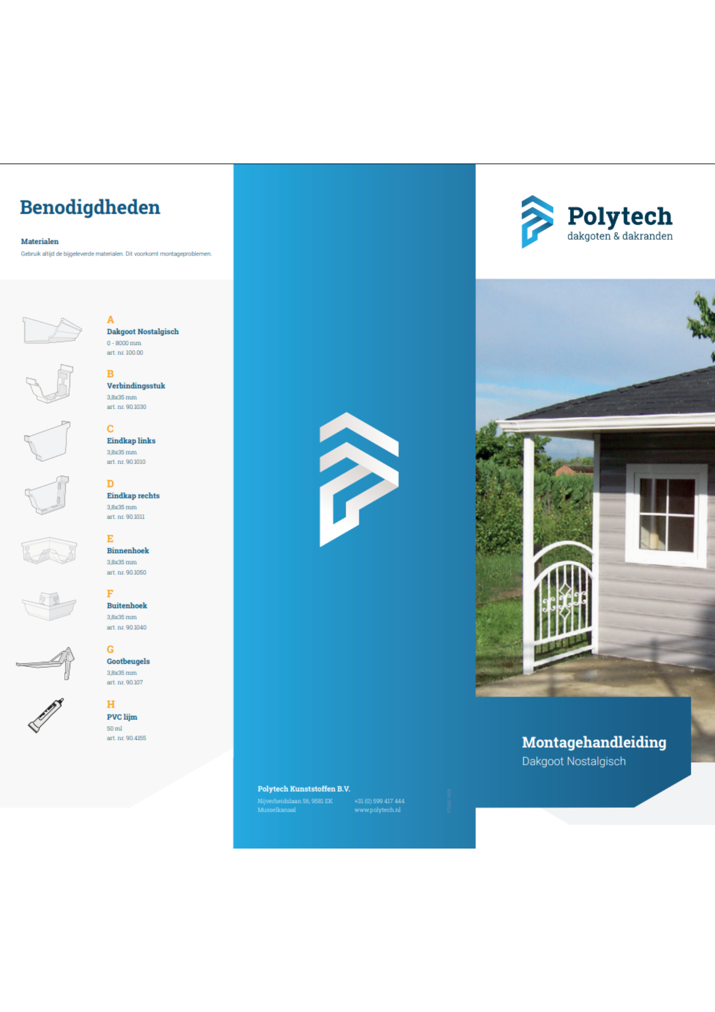 Montagehandleiding dakgoot Nostalgisch preview